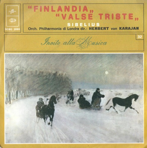 Sibelius orch philharmonia - sibelius,,
