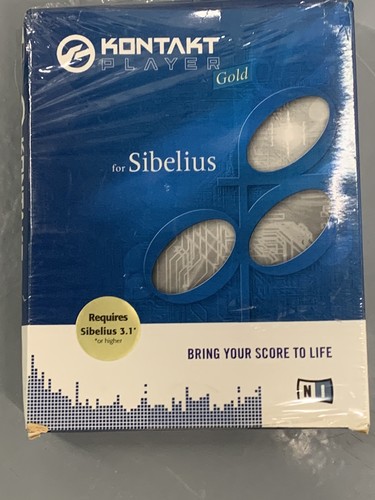 Sibelius lettore contatto oro - lettore,