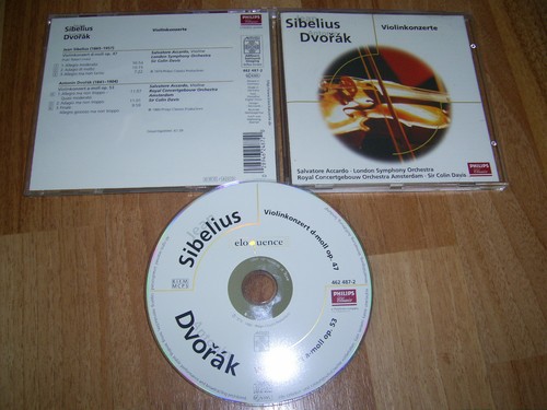 Violinkonzerte sibelius dvorak - violinkonzerte,