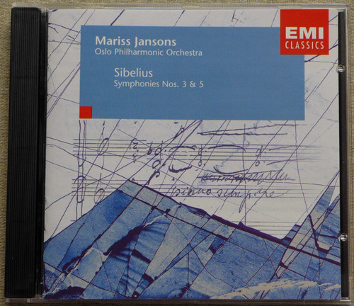 Sibelius symphonies nos 3 - -, nos.