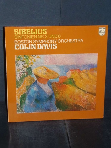 Sibelius colin davis - lp,