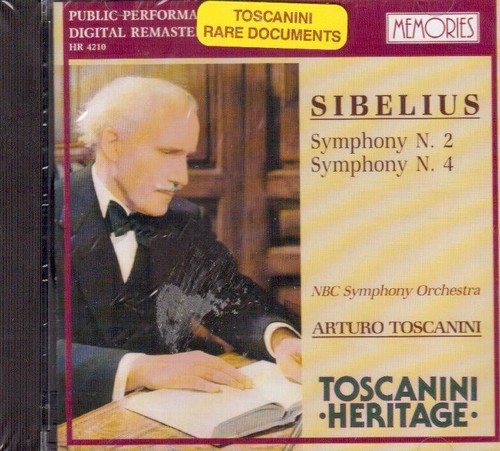 Toscanini heritage sibelius - /,