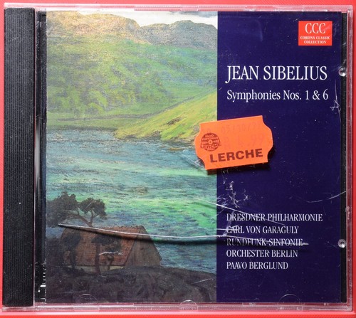 Jean sibelius symphonies 6 - 1, &
