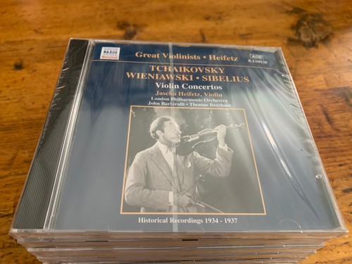 Heifetz tchaikovsky - cd,